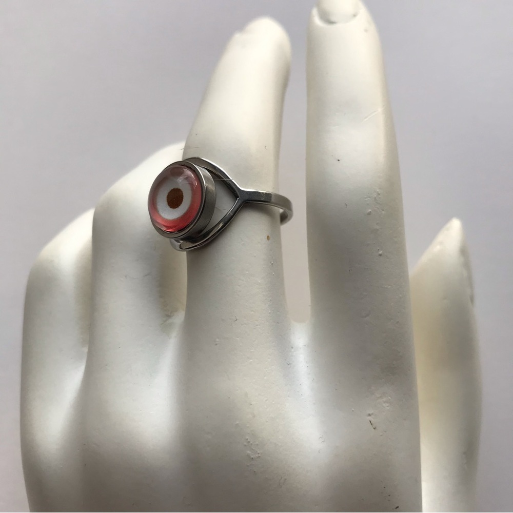 Preowned Unique Style Statement Ring. - image 2